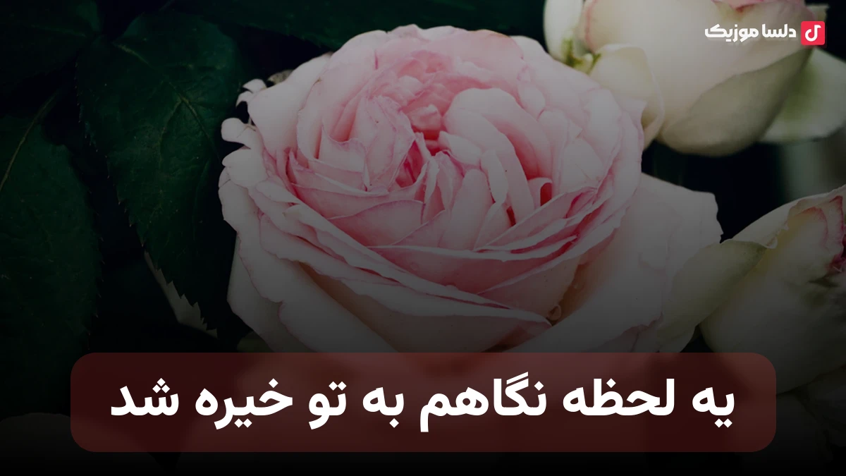 یه لحظه نگاهم به تو خیره شد زد و مهر تو تو دلم جا گرفت